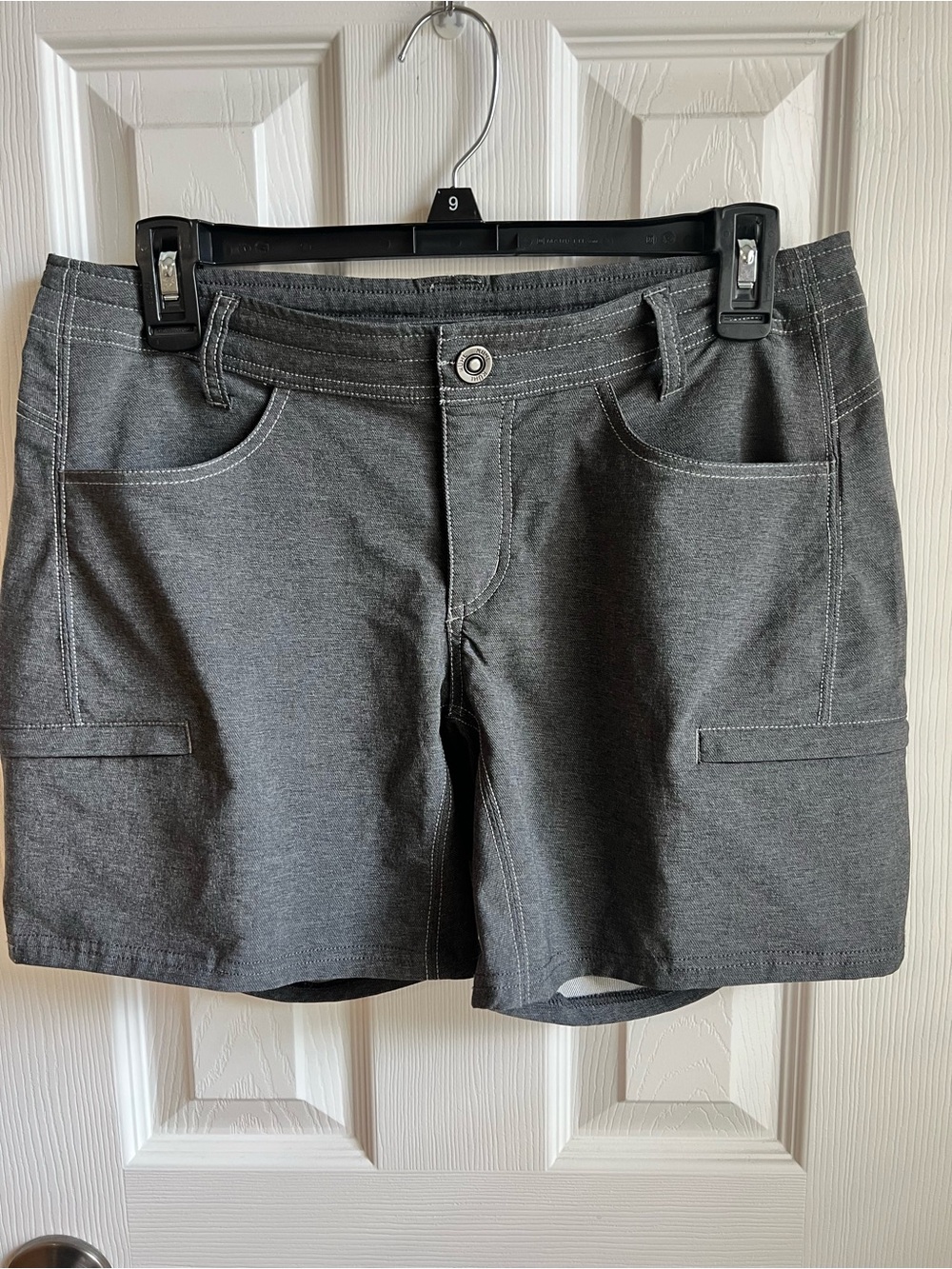 Kuhl Women’s Charcoal Amphibia Camping Hiking shorts